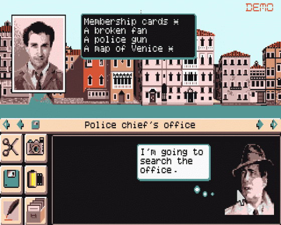 Murders in Venice Screenshot 5 (Atari ST)