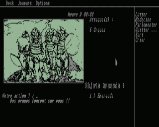 Le Casque des Forgerons Screenshot 5 (Atari ST)