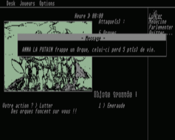 Le Casque des Forgerons Screenshot 6 (Atari ST)