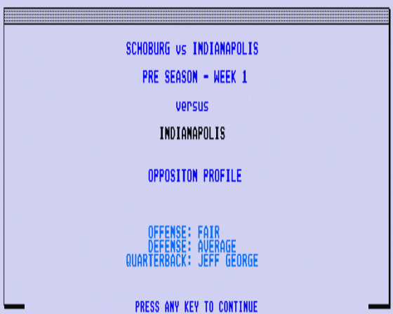 Head Coach v3 1.1 Screenshot 6 (Atari ST)