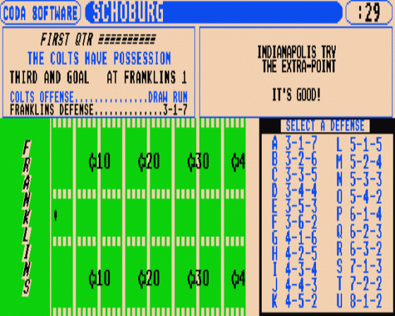 Head Coach v3 1.1 Screenshot 15 (Atari ST)