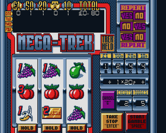 Advanced Fruit Machine Simulator Screenshot 5 (Atari ST)