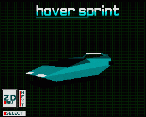 Hover Sprint Screenshot 7 (Atari ST)