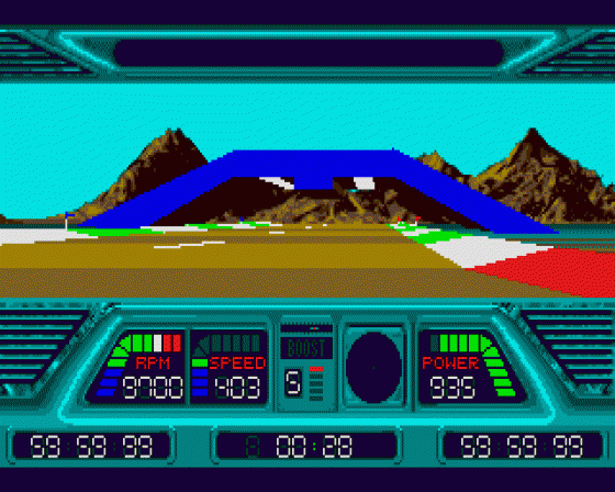 Hover Sprint Screenshot 13 (Atari ST)