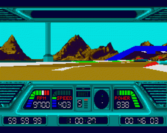 Hover Sprint Screenshot 16 (Atari ST)