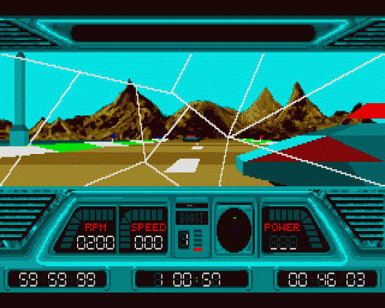 Hover Sprint Screenshot 17 (Atari ST)