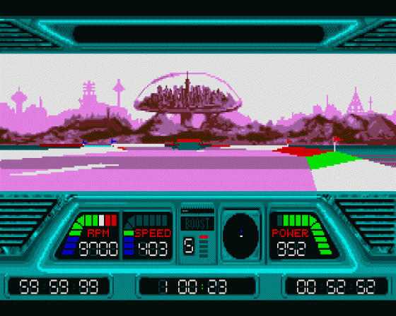 Hover Sprint Screenshot 22 (Atari ST)