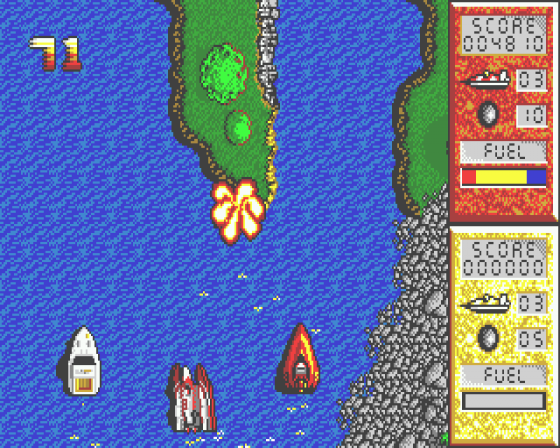 Pro Powerboat Simulator Screenshot 9 (Atari ST)