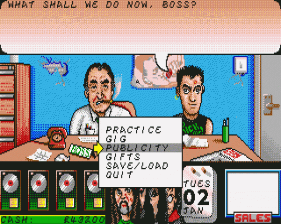 Rock Star Ate My Hamster Screenshot 12 (Atari ST)