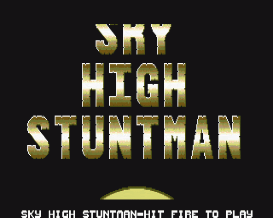 Skyhigh Stuntman Screenshot 6 (Atari ST)