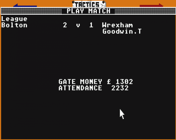 Kenny Dalglish Soccer Manager Screenshot 9 (Atari ST)