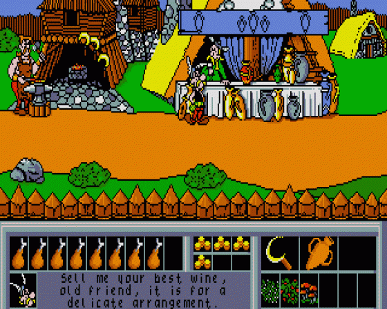 Astérix - Operation Getafix Screenshot 7 (Atari ST)