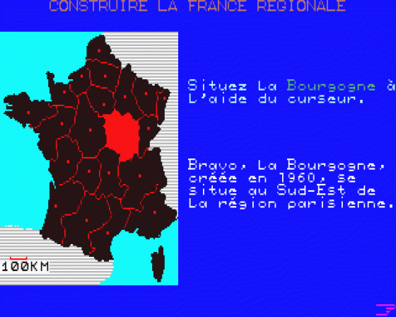 Objectif France Screenshot 6 (Atari ST)