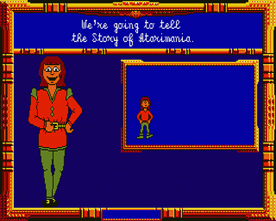 Once Upon a Time: Baba Yaga Screenshot 5 (Atari ST)