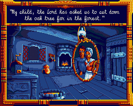 Once Upon a Time: Baba Yaga Screenshot 7 (Atari ST)