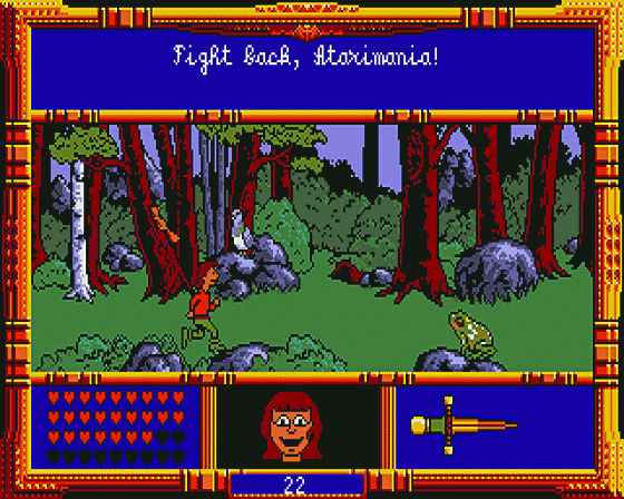 Once Upon a Time: Baba Yaga Screenshot 13 (Atari ST)