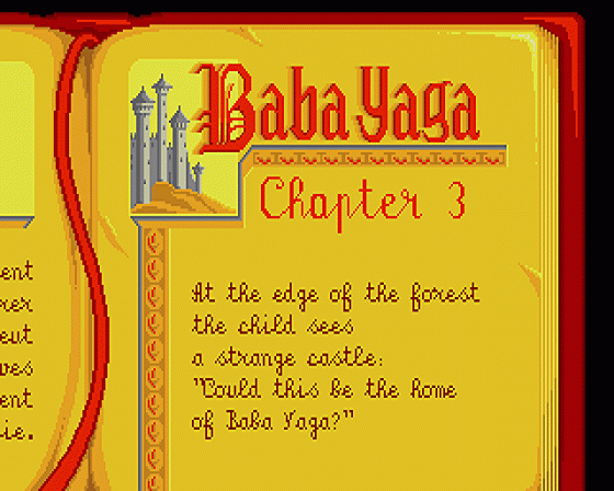 Once Upon a Time: Baba Yaga Screenshot 14 (Atari ST)