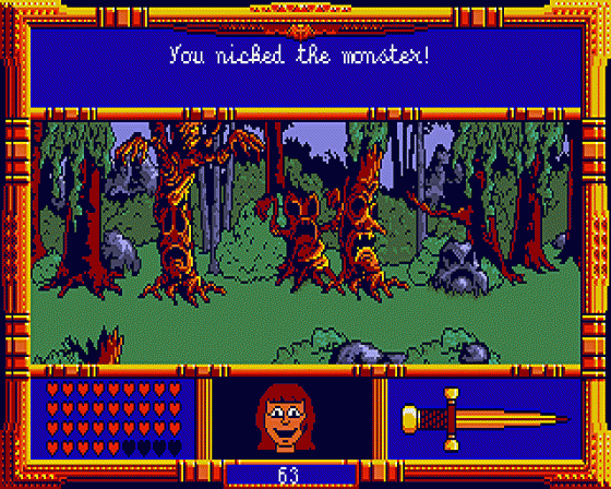 Once Upon a Time: Baba Yaga Screenshot 22 (Atari ST)