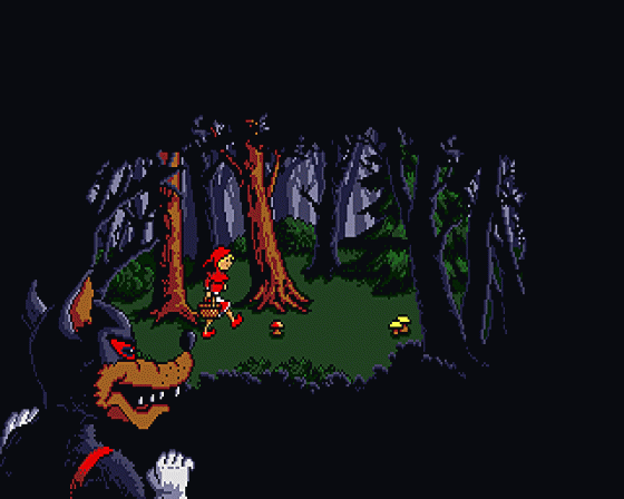 Once Upon a Time: le Petit Chaperon Rouge Screenshot 10 (Atari ST)