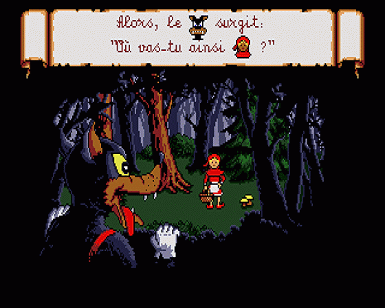 Once Upon a Time: le Petit Chaperon Rouge Screenshot 11 (Atari ST)