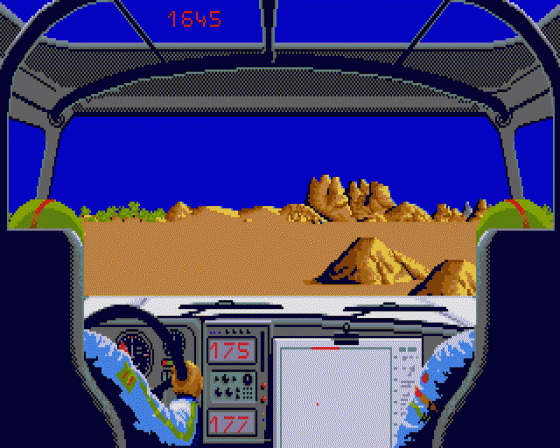 Paris Dakar 1990 Screenshot 10 (Atari ST)