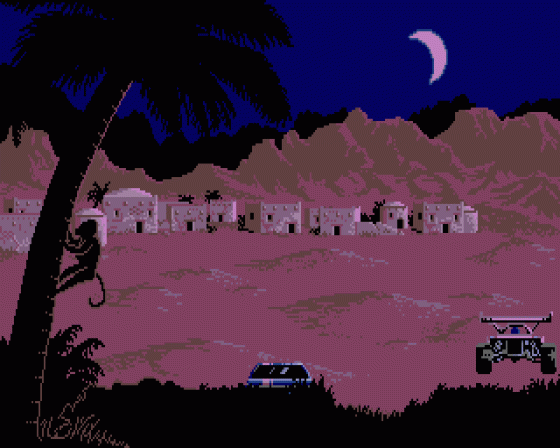 Paris Dakar 1990 Screenshot 11 (Atari ST)