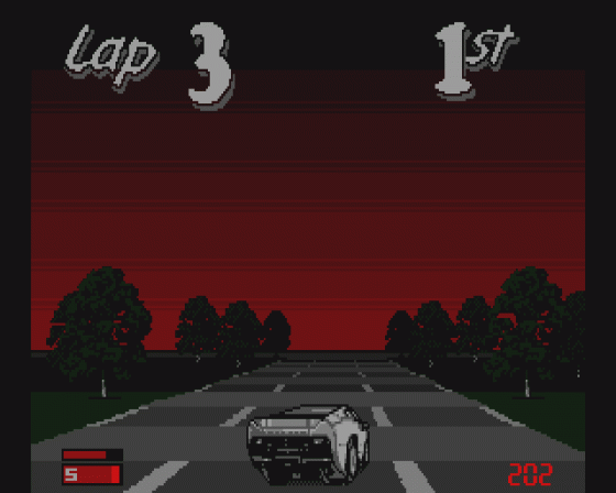 Jaguar XJ220 [WIP] Screenshot 19 (Atari ST)