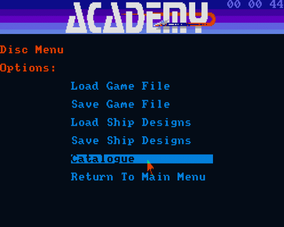 Space School Simulator - Academy (The) Screenshot 7 (Atari ST)