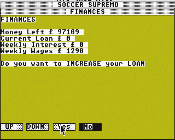 Soccer Supremo Screenshot 6 (Atari ST)