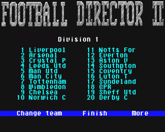 Football Director II