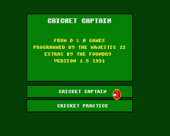 Cricket Captain 1.5