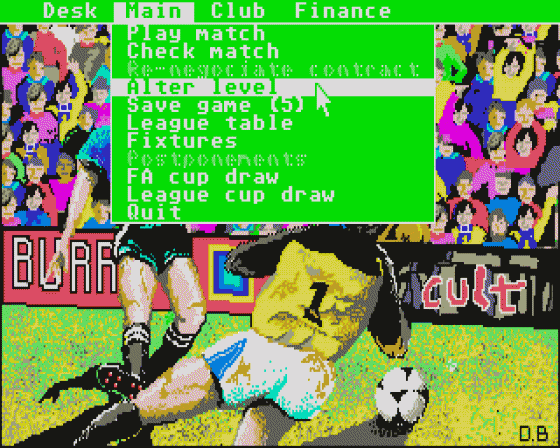 Football Director Screenshot 5 (Atari ST)