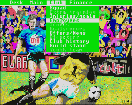 Football Director Screenshot 6 (Atari ST)