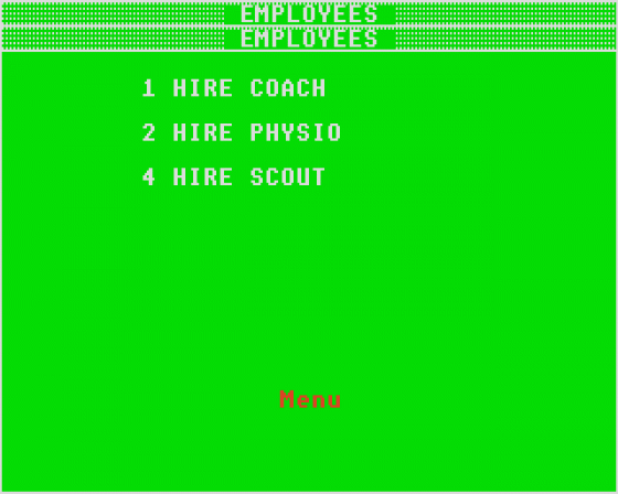 Football Director Screenshot 7 (Atari ST)