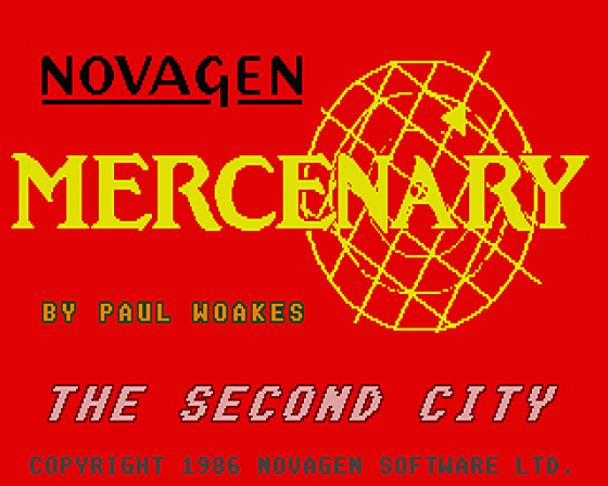 Mercenary - The Second City [Data disk]