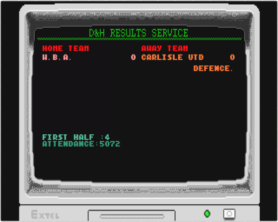 Striker Manager Screenshot 7 (Atari ST)