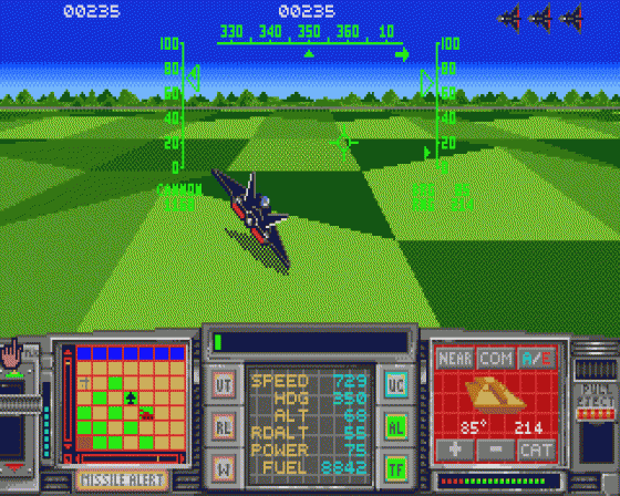 ATF II: Advanced Tactical Fighter Screenshot 10 (Atari ST)