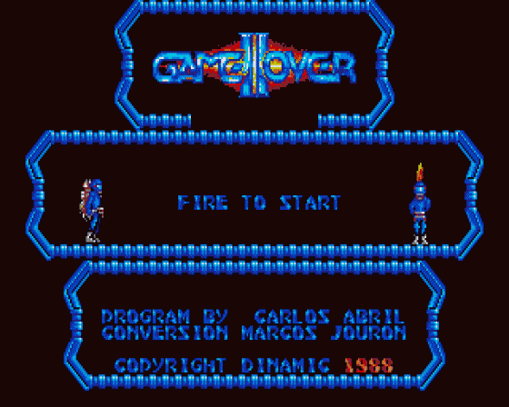 Game Over II Screenshot 13 (Atari ST)