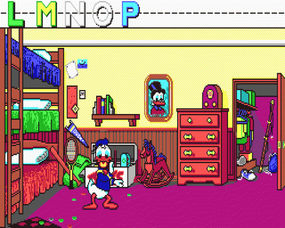 Donald et l'Alphabet Magique Screenshot 5 (Atari ST)