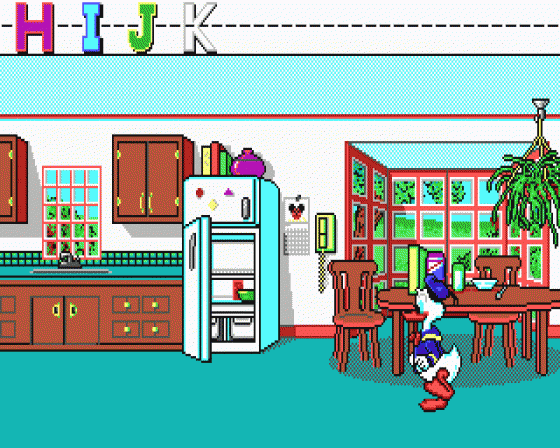 Donald's Alphabet Chase Screenshot 5 (Atari ST)