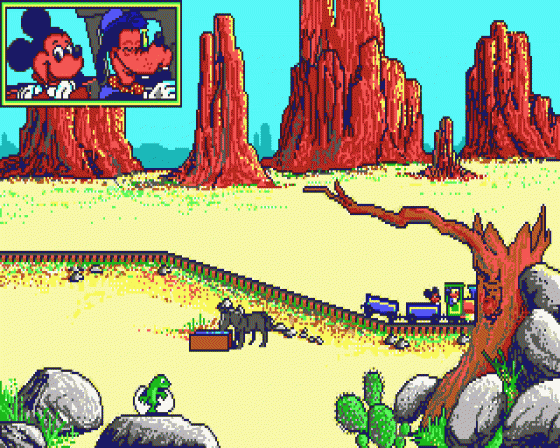 El Tren Expreso di Goofy Screenshot 6 (Atari ST)