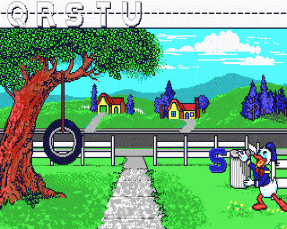 Paperino Impara l'Alfabeto Screenshot 6 (Atari ST)