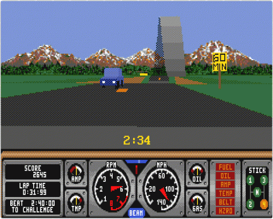 Hard Drivin' II: Drive Harder Screenshot 16 (Atari ST)