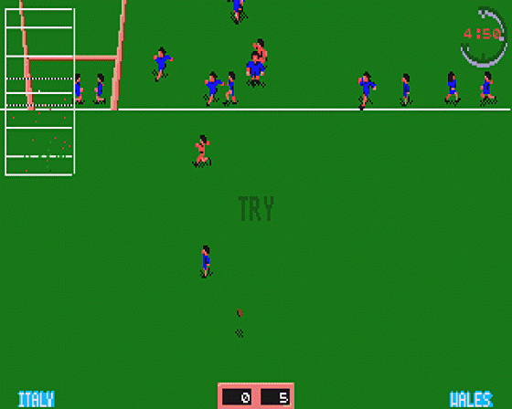 International Rugby Challenge Screenshot 5 (Atari ST)