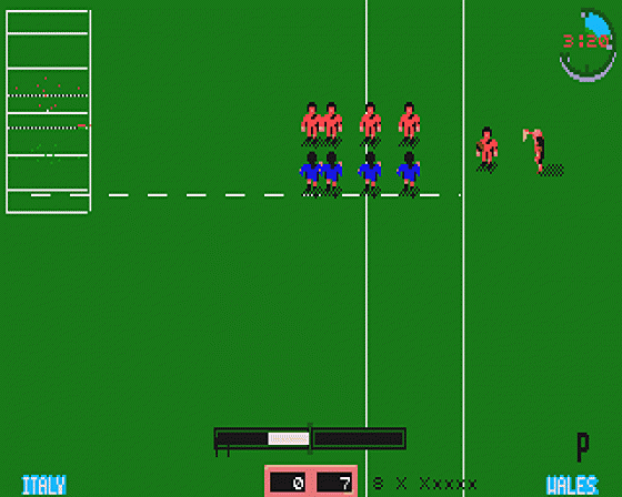 International Rugby Challenge Screenshot 8 (Atari ST)