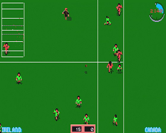 International Rugby Challenge Screenshot 15 (Atari ST)