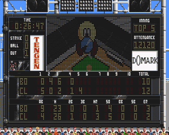 R.B.I. 2 Baseball Screenshot 11 (Atari ST)