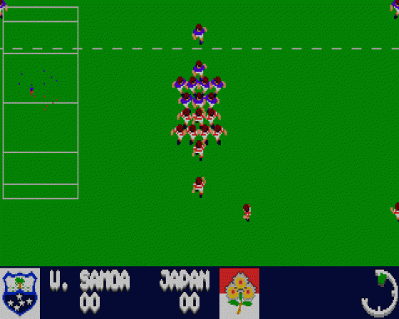 Rugby: The World Cup Screenshot 6 (Atari ST)