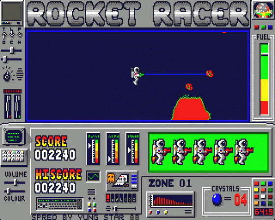 Rocket Racer Screenshot 5 (Atari ST)