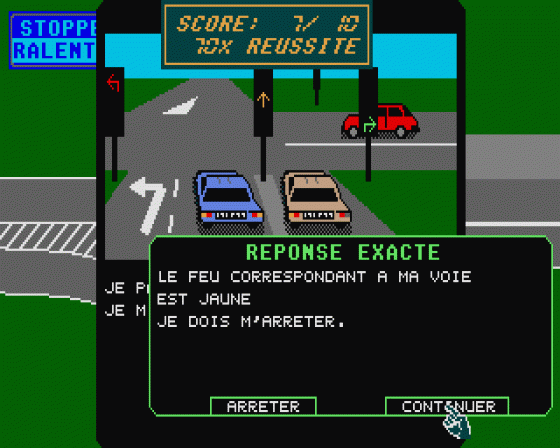 Collection Codoroute: Le Circuit Screenshot 12 (Atari ST)